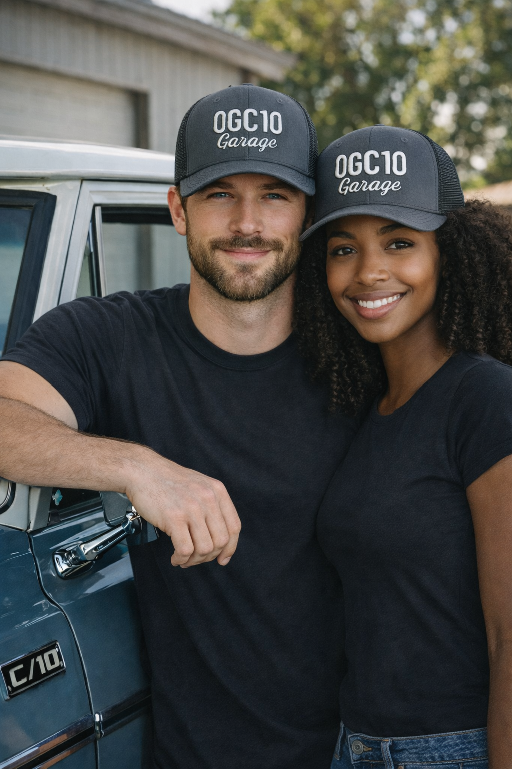 OGC10 Garage Embroidered Trucker Hat – Built. Driven. Respected.