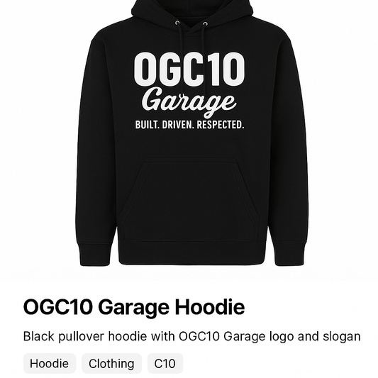 OGC10 Garage Hoodie
